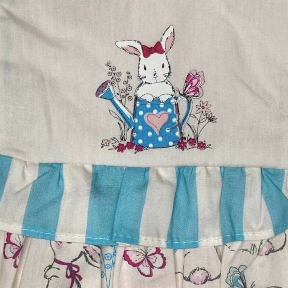Pastourelle By Pippa Julie Bunny Top and Bloomer Set Baby Girl Cottagecore 18 M - Picture 6 of 8